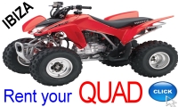 Rent your Quad in Ibiza with Ibiza Rent a Car S.L.