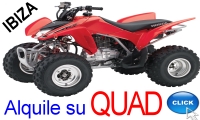 Alquile su quad en Ibiza con Ibiza Rent a Car S.L.